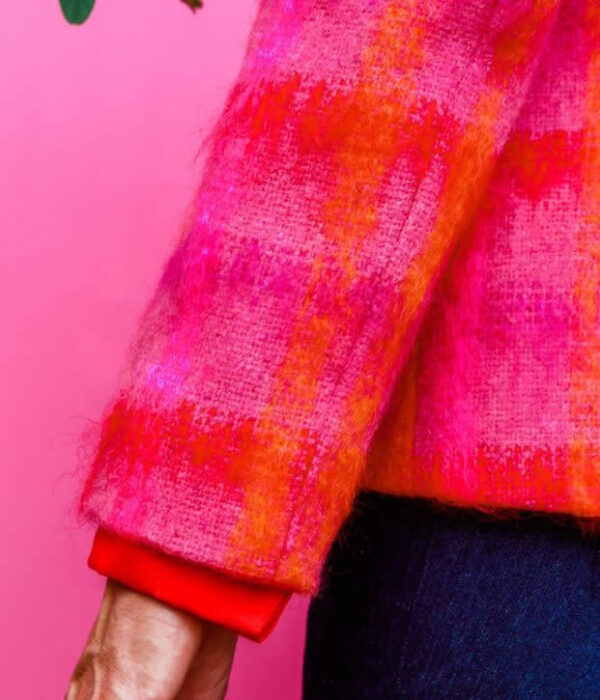 NCM Bähr Theodora Designer Blazer pink aus Hochwertiger Wolle