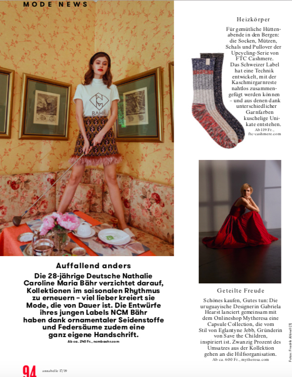 NCM BÄHR_ANNABELLE_Editorial-Modemagazin-Veroeffentlichung_4.Dezember-2019