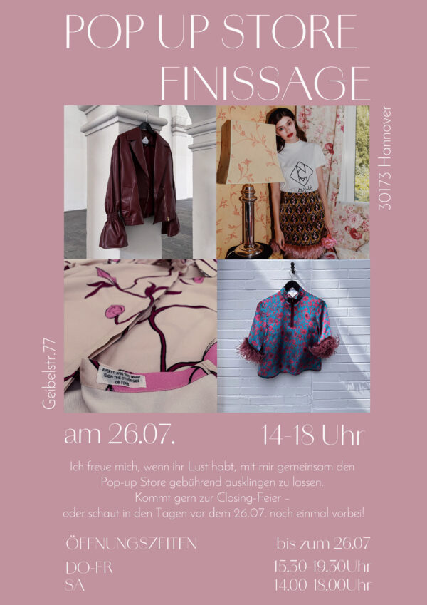 Pop up Store Hannover